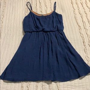 IZ BYER royal blue dress S